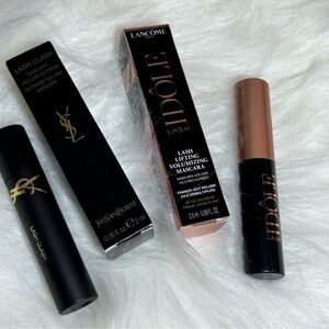 LANCOME Lash Idole Lifting Mascara & YSL Lash Clash Extreme Volume Mascara